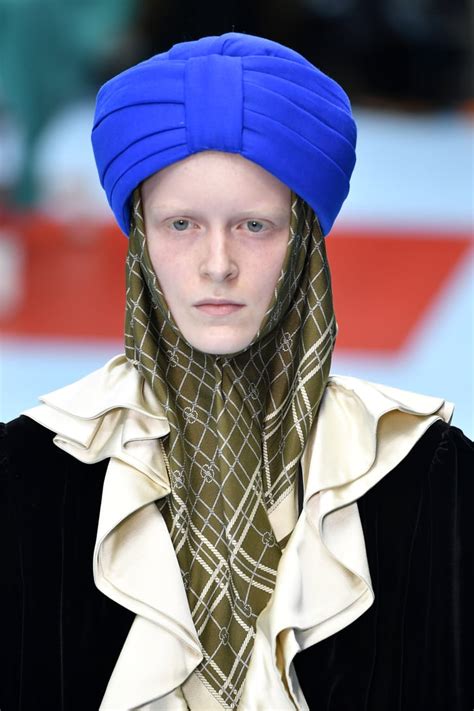 asians wearing gucci hat|gucci turban hat.